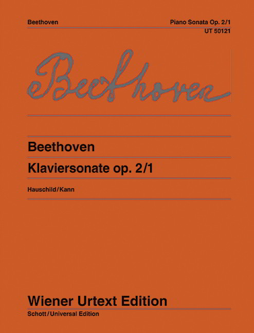 Beethoven: Piano Sonata F Minor Opus 2/1 published by Wiener Urtext